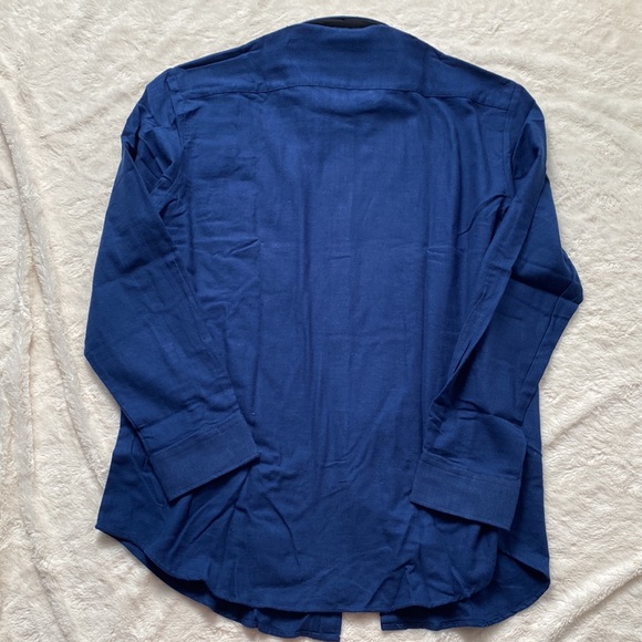 NWT John Ashford royal blue button down. Size XL. - Picture 2 of 10